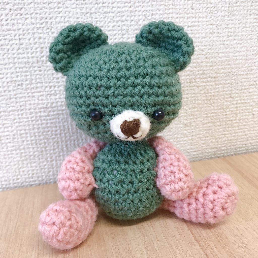 クマのあみぐるみ