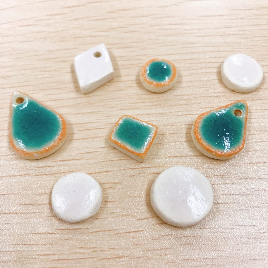 陶芸アクセサリーに挑戦！！