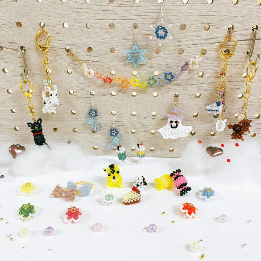 ビーズ作品