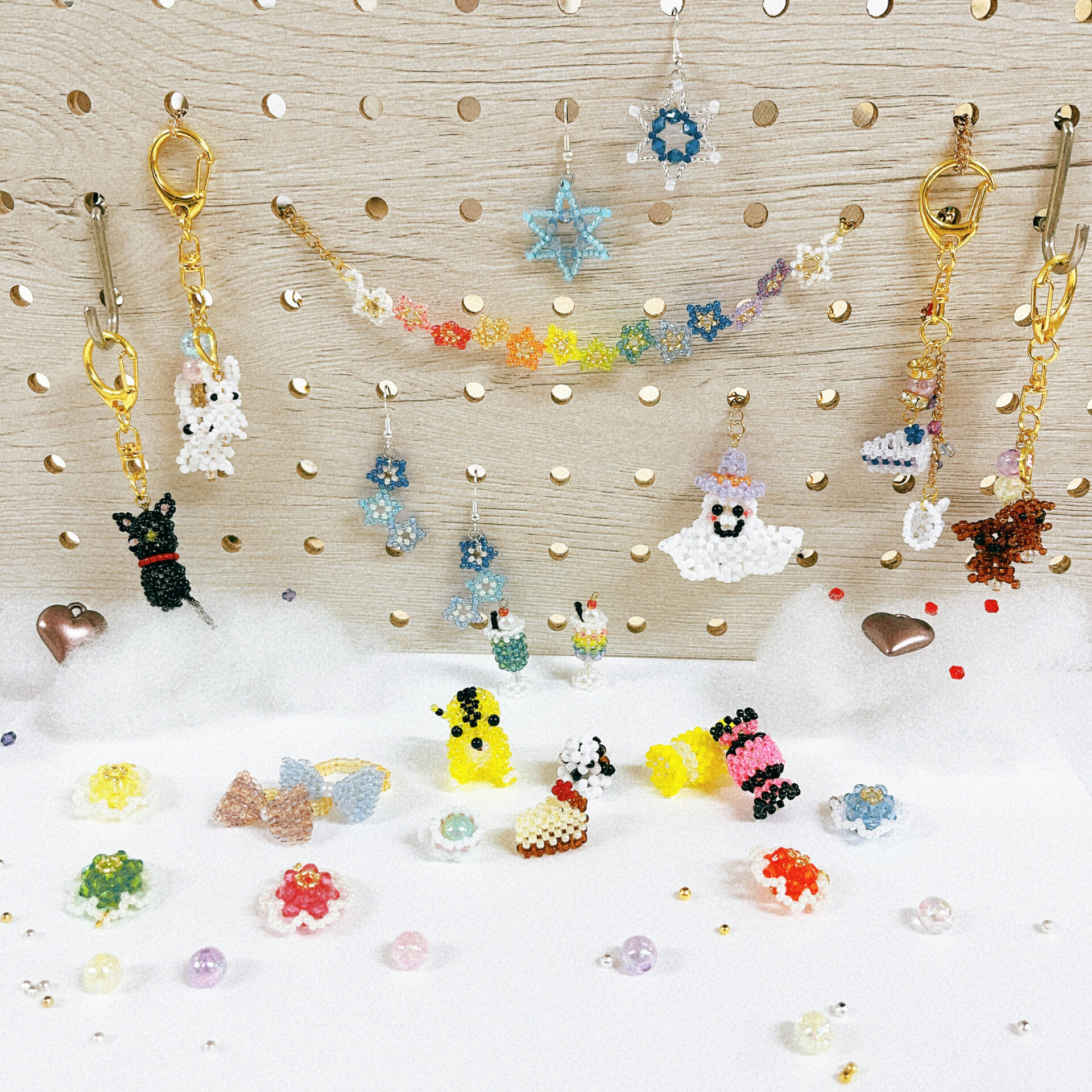 ビーズ制作もやってます！！ | 就労継続支援B型ミライク・カラ