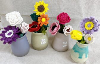 編み花の紹介