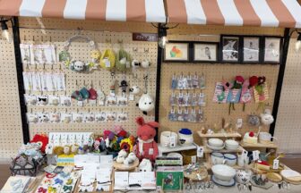 クリエイターズマルシェのディスプレイ